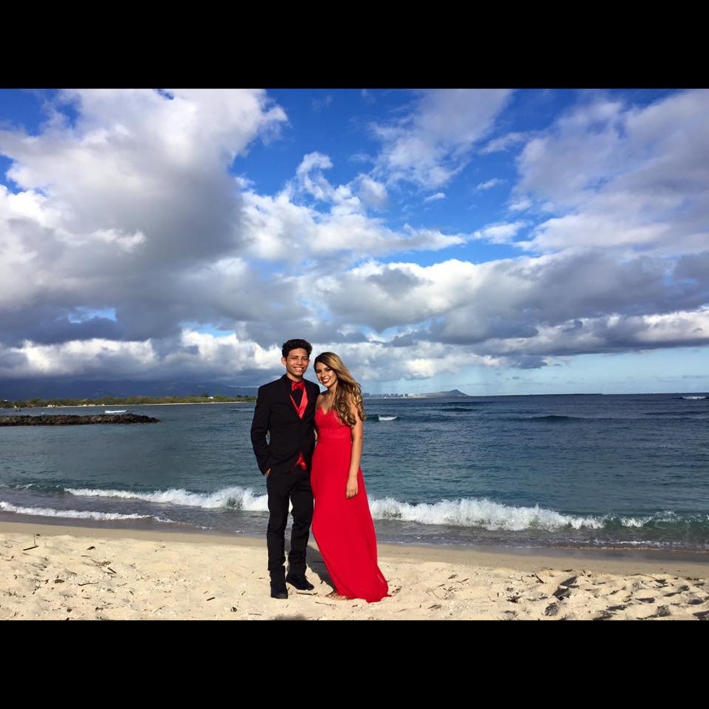 Red Prom Dress - Picture 4 of 8